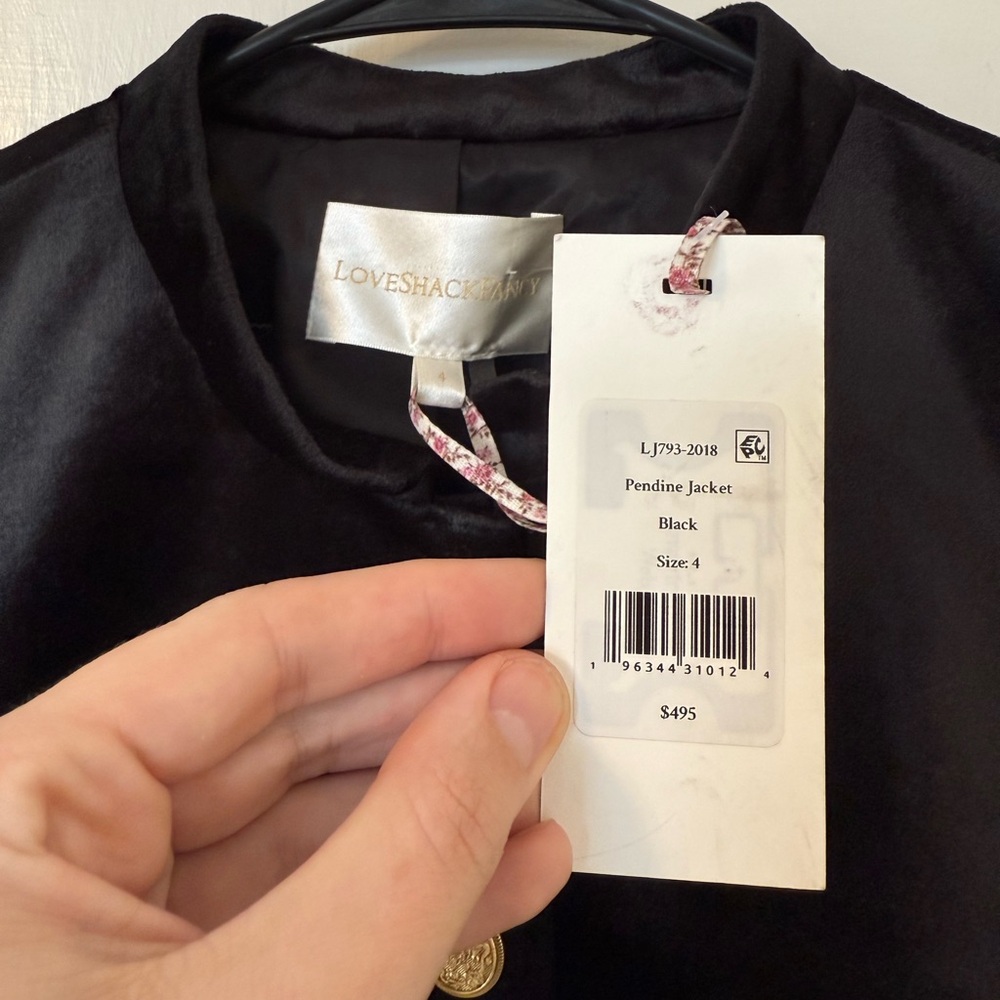 LoveShackFancy New With Tags Pendine Jacket - Picture 2 of 6